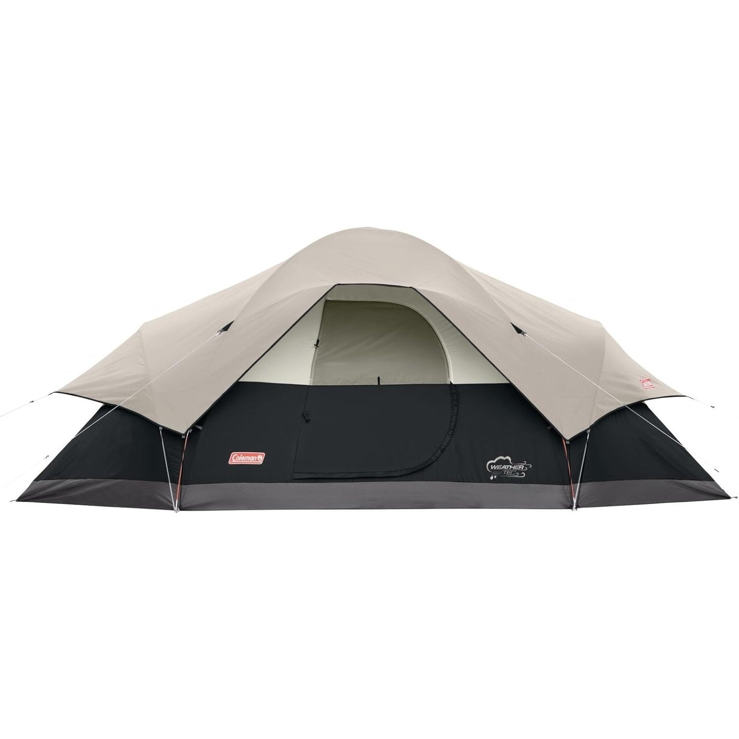 8-Person Red Canyon Tent, Black Tents by Coleman | campsifu