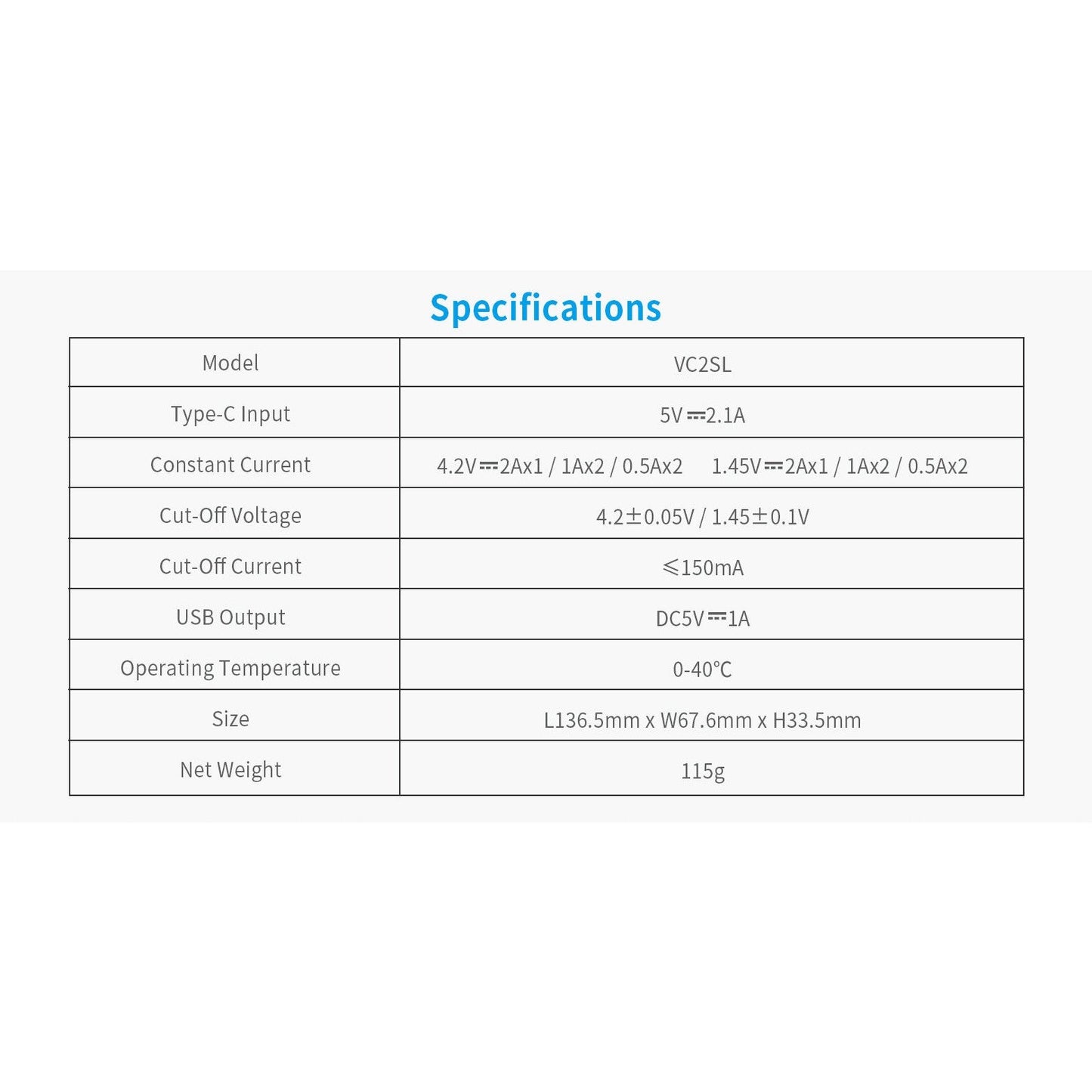 XTAR VC2SL CHARGER boatyardmalaysia