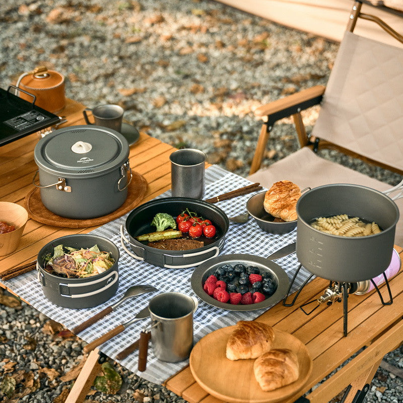 Aluminum Alloy Camping Pot Set