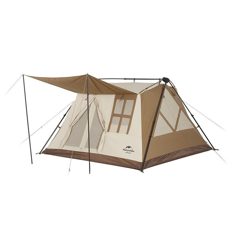 A-Type Cotton Roof Automatic 4-Person Tent