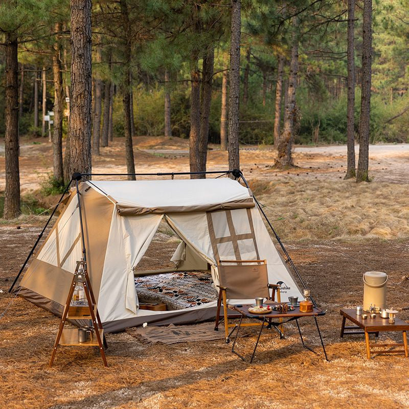 A-Type Cotton Roof Automatic 4-Person Tent