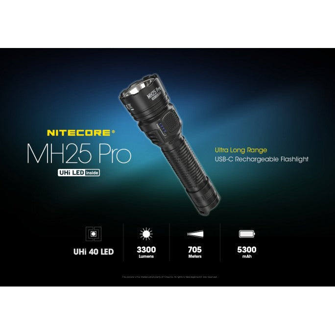 MH25 Pro 3300L Flashlight boatyardmalaysia