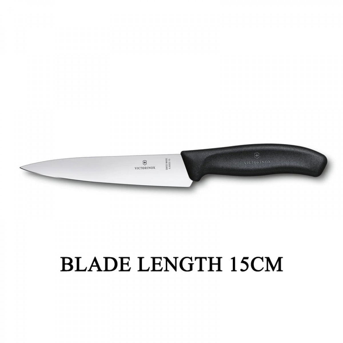 Swiss Classic Carving Knife 15cm Black boatyardmalaysia