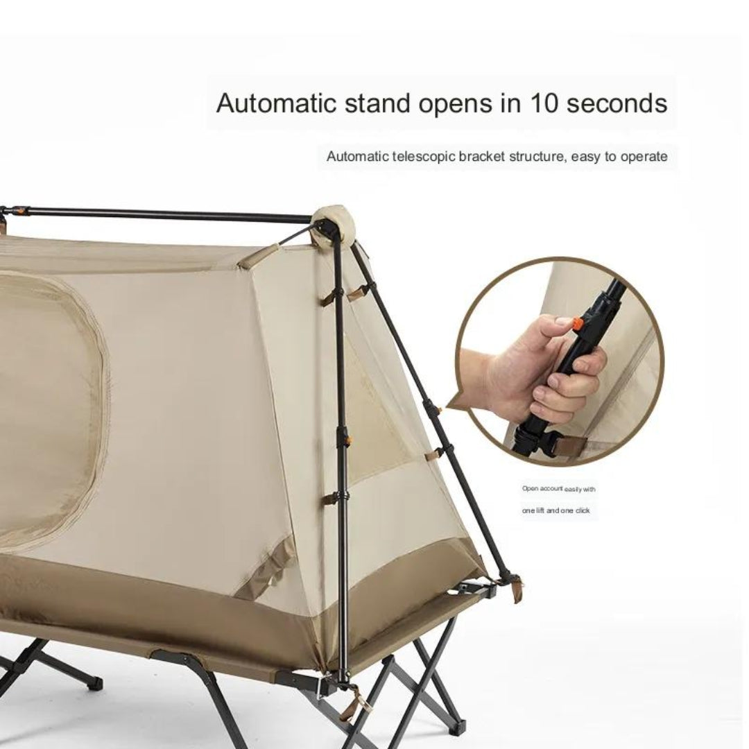 A-Type Roof Off The Ground 2-Person Automatic Tent