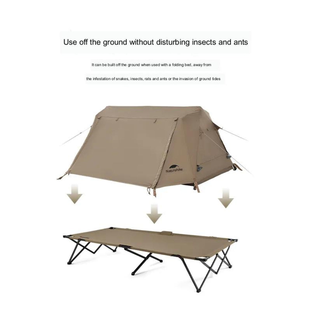 A-Type Roof Off The Ground 2-Person Automatic Tent