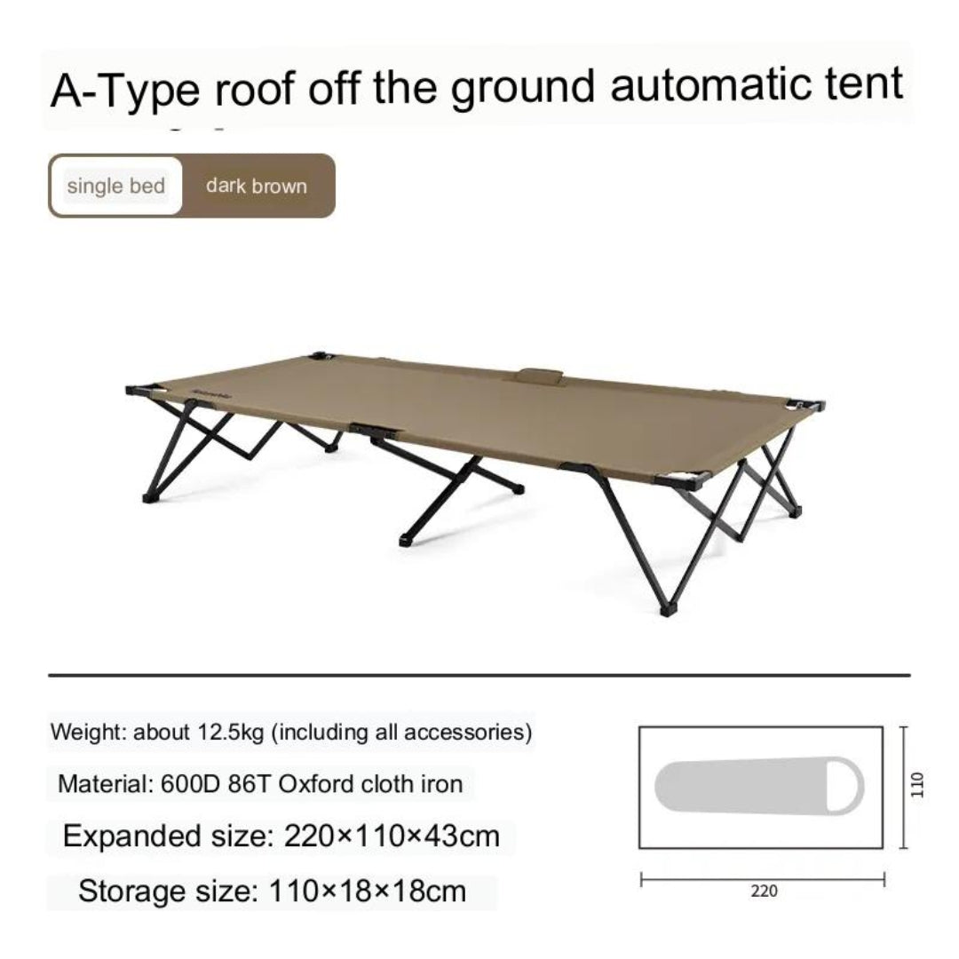 A-Type Roof Off The Ground 2-Person Automatic Tent