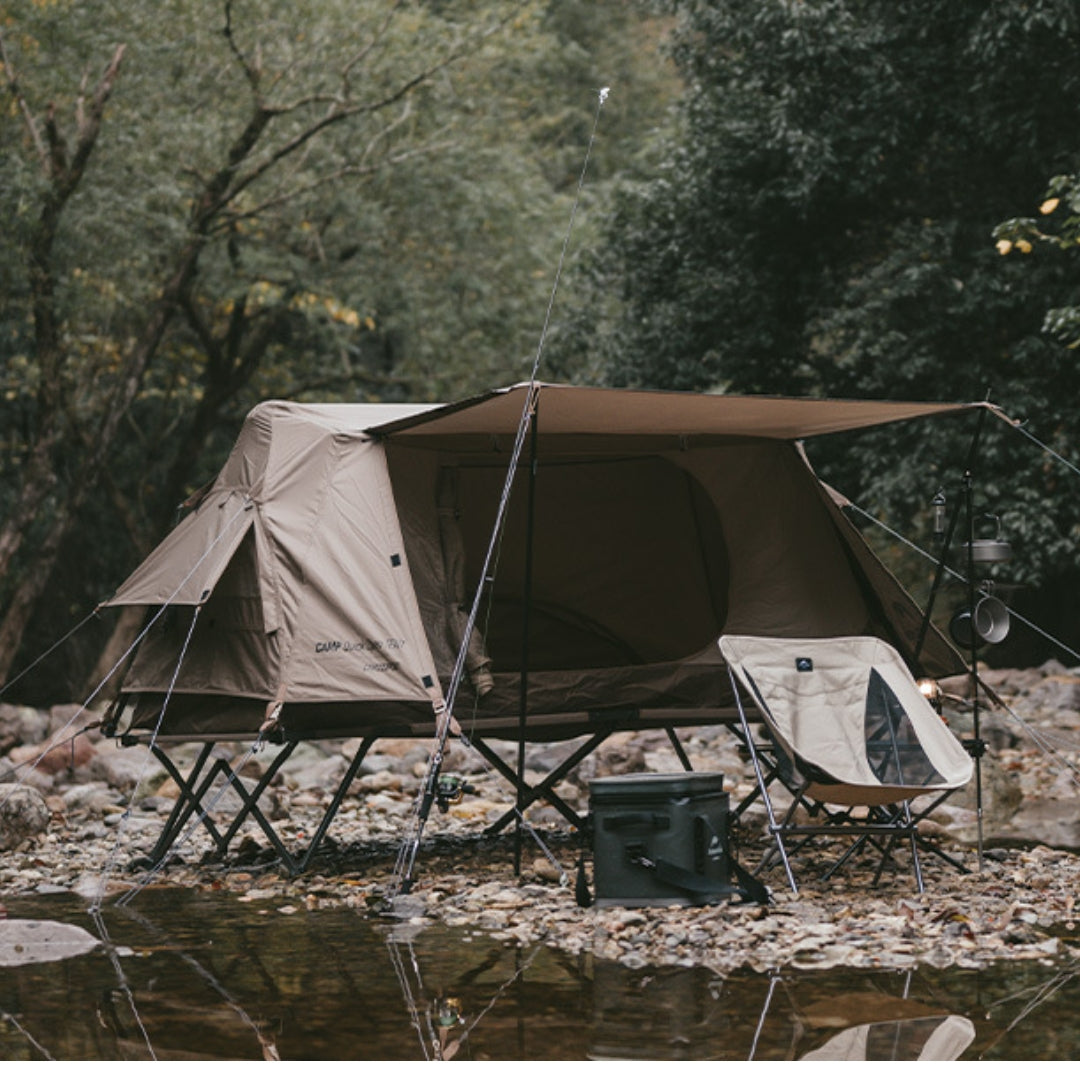 A-Type Roof Off The Ground 2-Person Automatic Tent