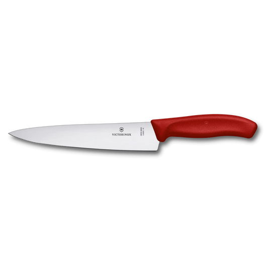 Swiss Classic Carving Knife 19cm Red boatyardmalaysia