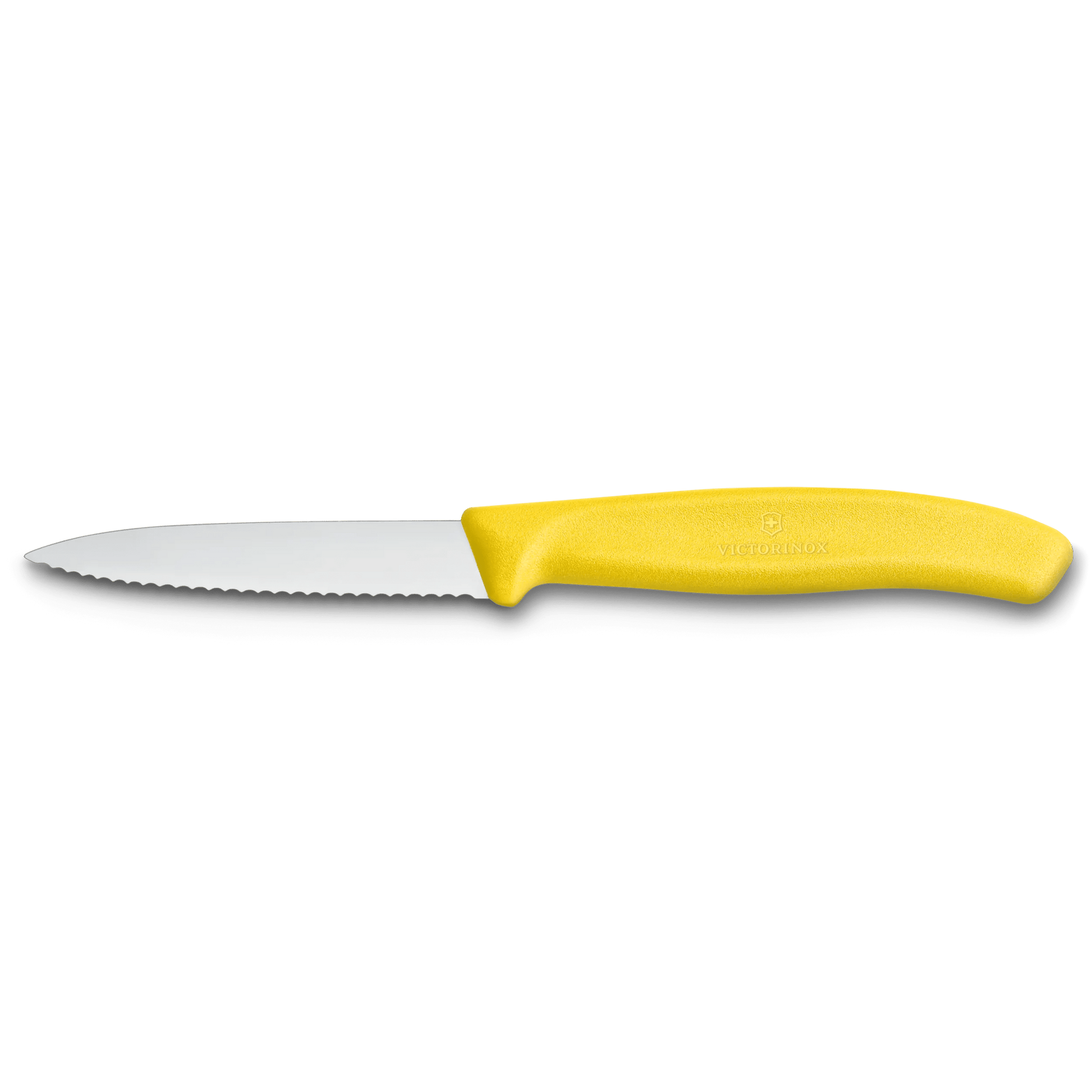 Swiss Classic Wavy Paring Knife Yellow 8cm boatyardmalaysia