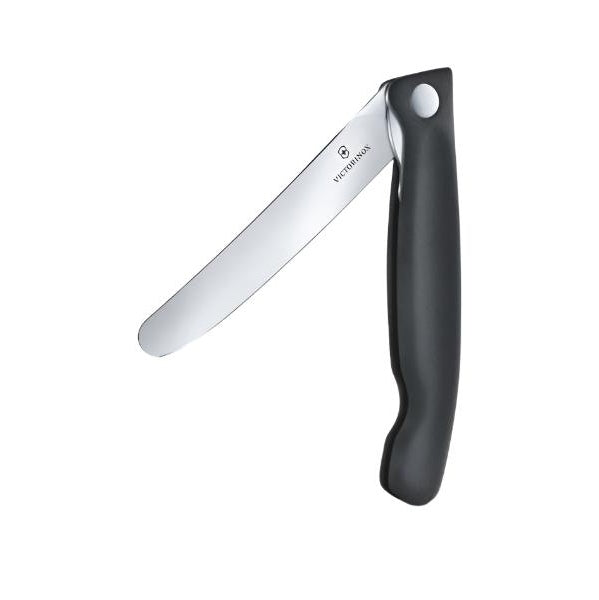 Swiss Classic Foldable Paring Knife Black boatyardmalaysia