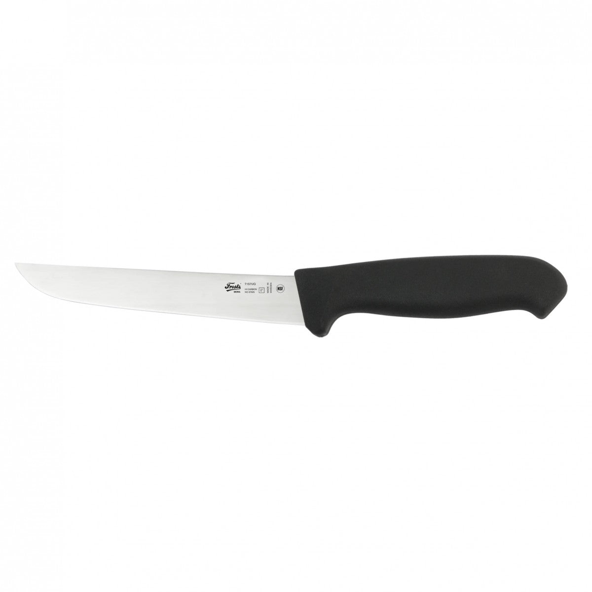 Frosts 128-5847 Boning Knife Wide 7157UG 6¼"/157mm Black boatyardmalaysia