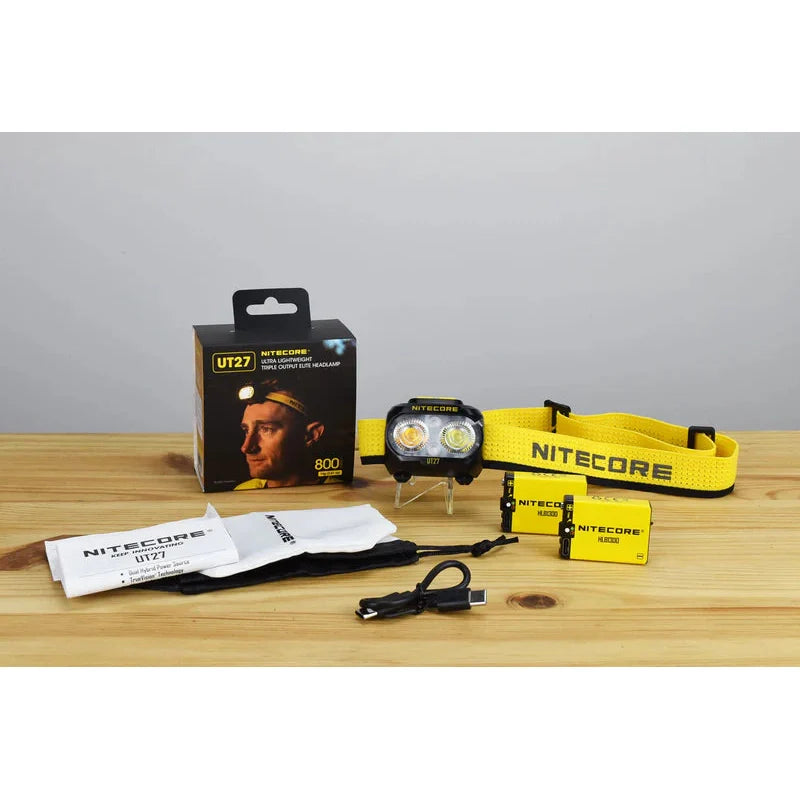 NITECORE UT27 800L BLACK HEADLAMP DUAL BEAM PRO PACKAGE boatyardmalaysia