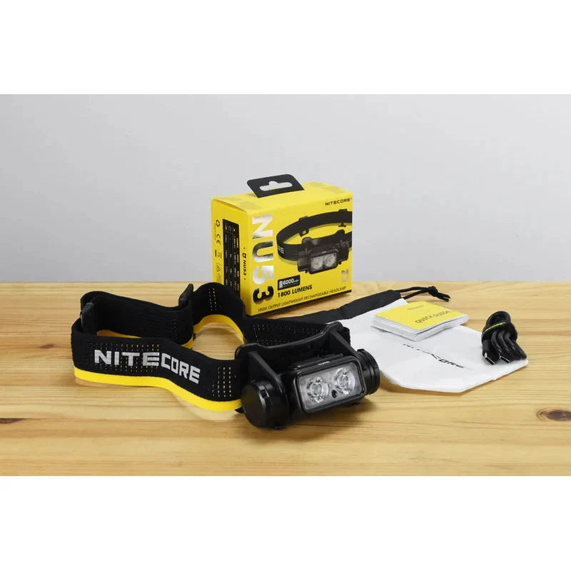 NITECORE NU53 1800L BUILT-IN 6000MAH BATTERY HEADLAMP boatyardmalaysia