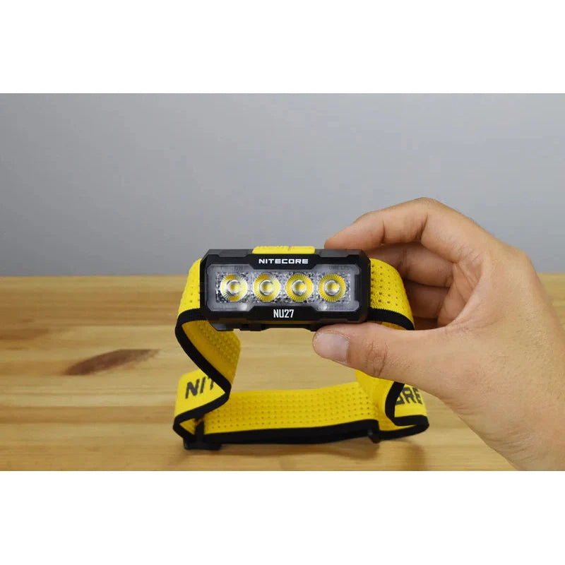 NITECORE NU27 600L HEADLAMP ALPINE WHITE boatyardmalaysia