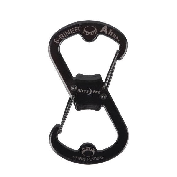 NITE IZE AHHH... S-BINER BOTTLE OPENER BLACK SBO-03-01 boatyardmalaysia