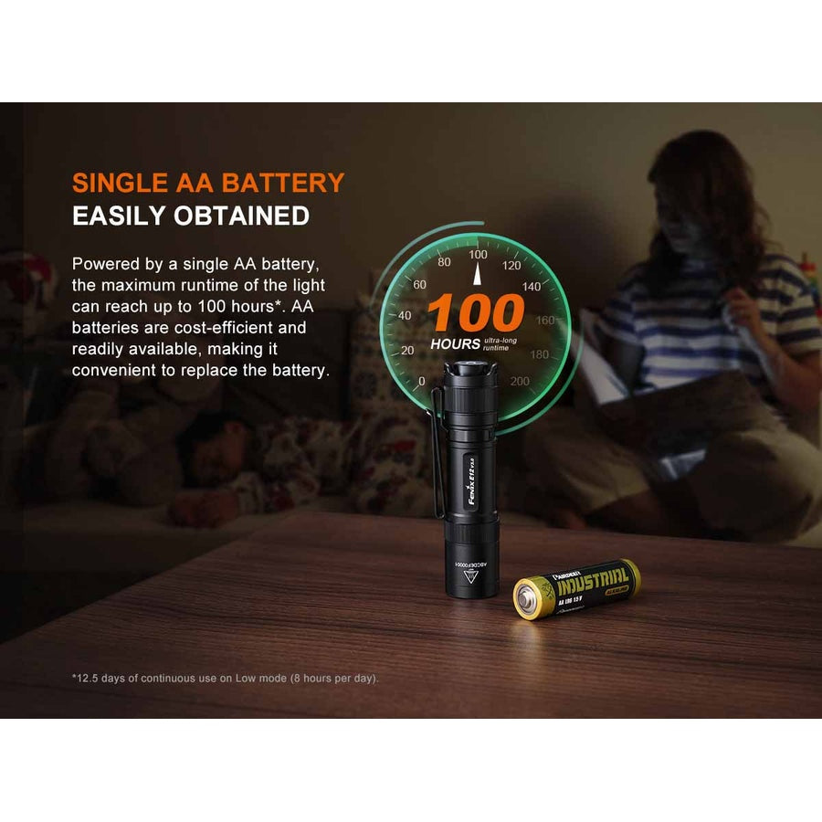 FENIX E12 V3.0 200L FLASHLIGHT boatyardmalaysia