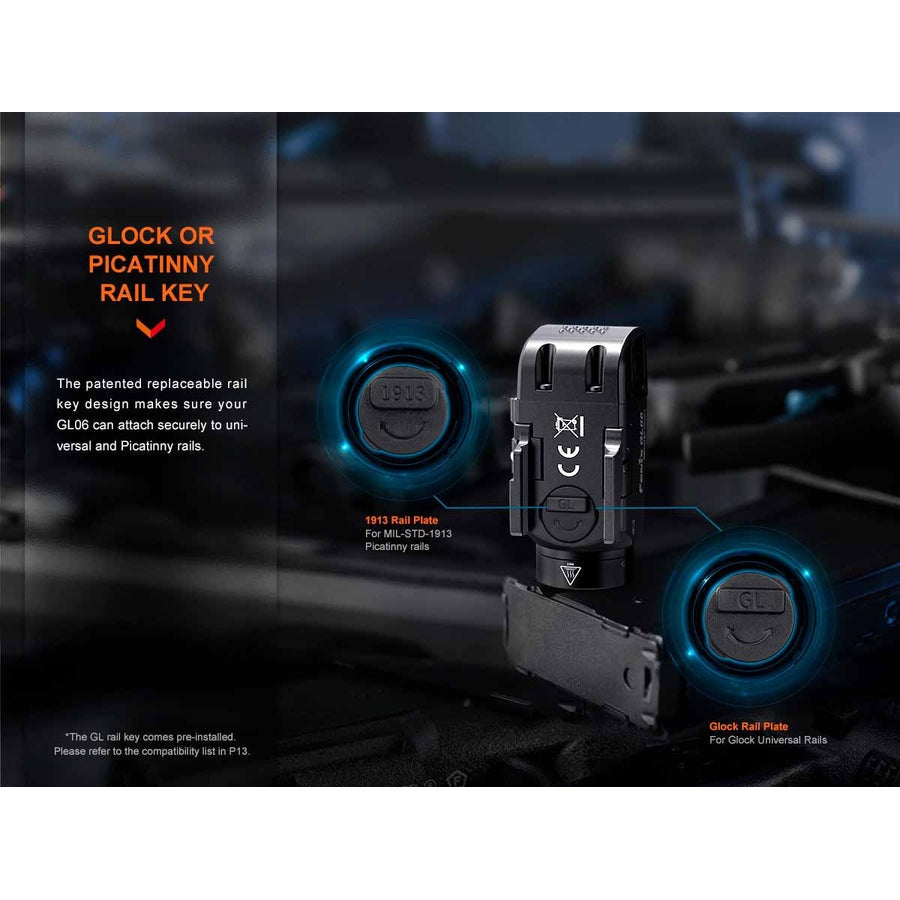 Fenix GL06 Compact Weapon Light boatyardmalaysia