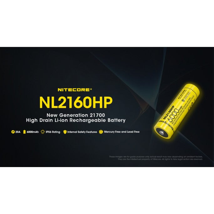 21700 6000mah 20A Li-ion Battery NL2160HP boatyardmalaysia