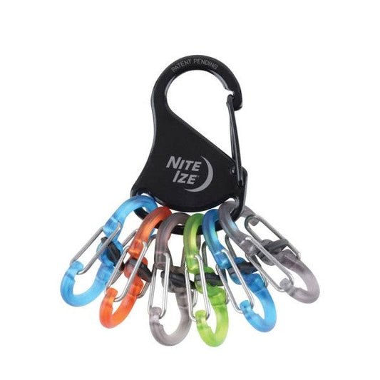 NITE IZE KEYRACK LOCKER S-BINER PLASTIC ASSORTED KLKP-01-R3 boatyardmalaysia