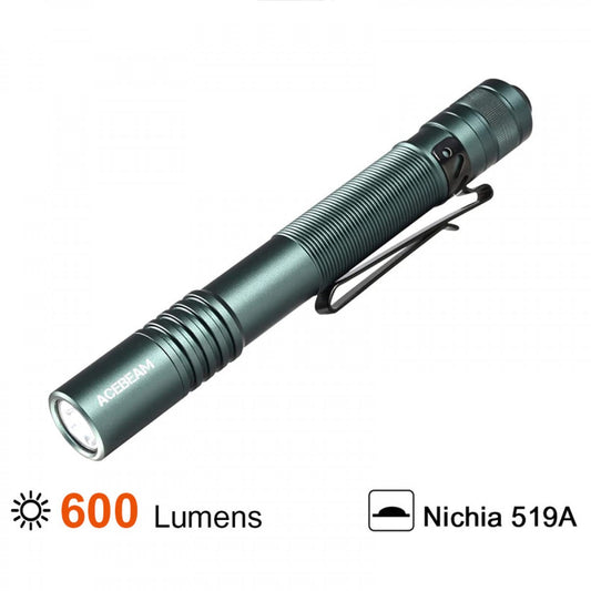 POKELIT 2AA GREEN 5000K 600L FLASHLIGHT boatyardmalaysia