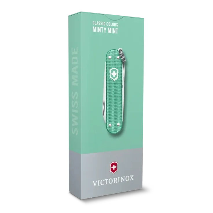 VICTORINOX CLASSIC SD ALOX MINTY MINT 0.6221.221G boatyardmalaysia