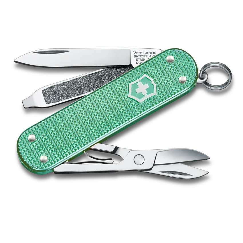 VICTORINOX CLASSIC SD ALOX MINTY MINT 0.6221.221G boatyardmalaysia