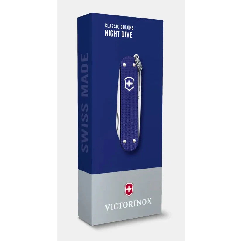 VICTORINOX CLASSIC SD ALOX NIGHT DIVE 0.6221.222G boatyardmalaysia