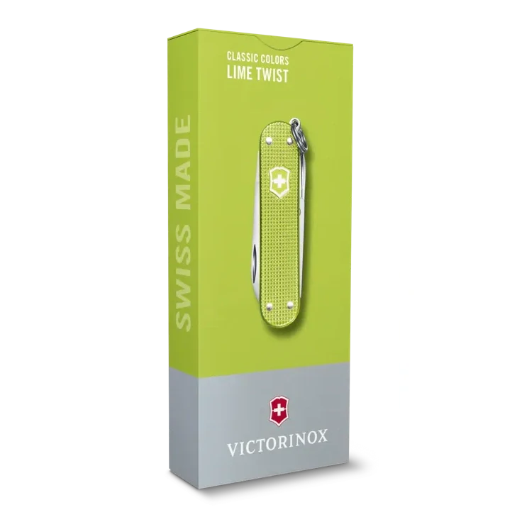 VICTORINOX CLASSIC SD ALOX LIME TWIST 0.6221.241G boatyardmalaysia