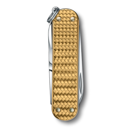 VICTORINOX CLASSIC SD PRECIOUS ALOX BRASS GOLD 0.6221.408G boatyardmalaysia