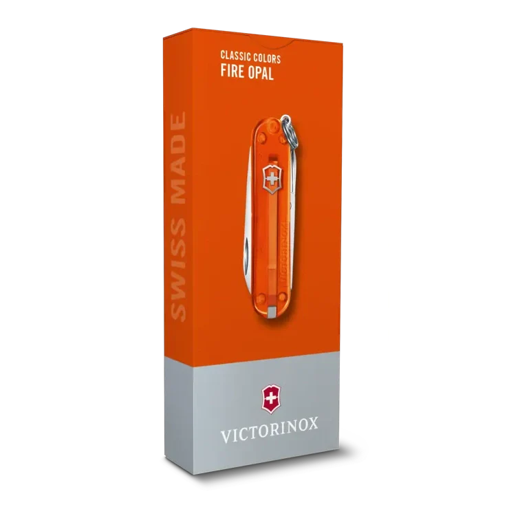 VICTORINOX CLASSIC SD FIRE OPAL 0.6223.T82G boatyardmalaysia