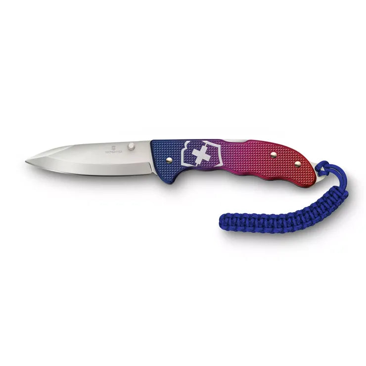 VICTORINOX EVOKE ALOX BLUE/RED 0.9415.D221 boatyardmalaysia