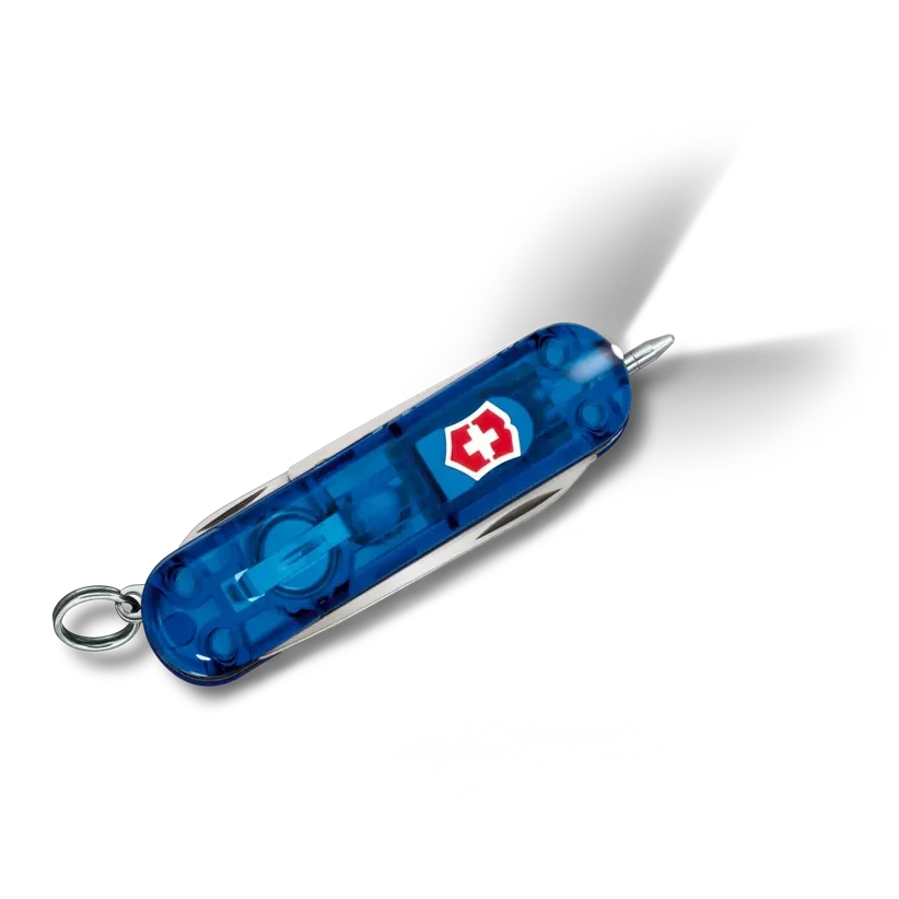 VICTORINOX SIGNATURE LITE BLUE TRANS 0.6226.T2B1 boatyardmalaysia