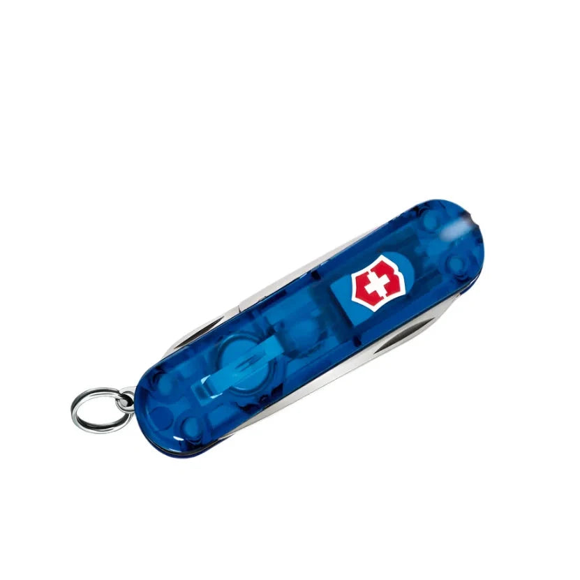 VICTORINOX SWISSLITE BLUE TRANS 0.6228.T2 boatyardmalaysia