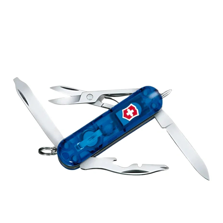 VICTORINOX MIDNITE MANAGER TRANS BLUE 0.6366.T2 boatyardmalaysia