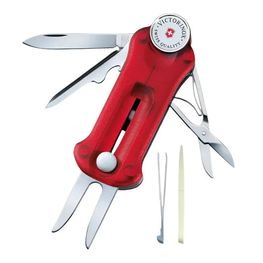 VICTORINOX GOLF TOOL RED TRANS 0.7052.T boatyardmalaysia