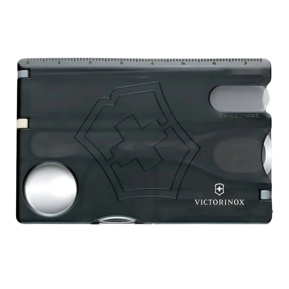 VICTORINOX SWISSCARD NAIL CARE TRANS BLACK 0.7240.T3 boatyardmalaysia