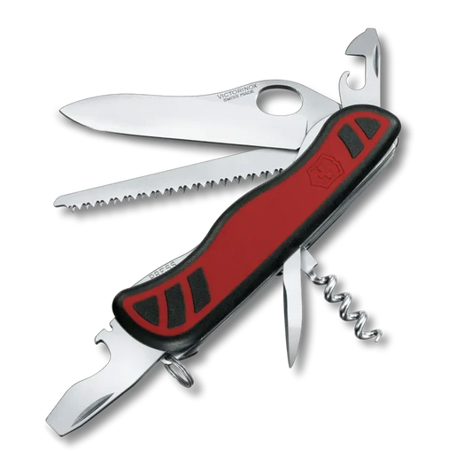 VICTORINOX FORESTER M GRIP RED/BLACK 0.8361.MC boatyardmalaysia