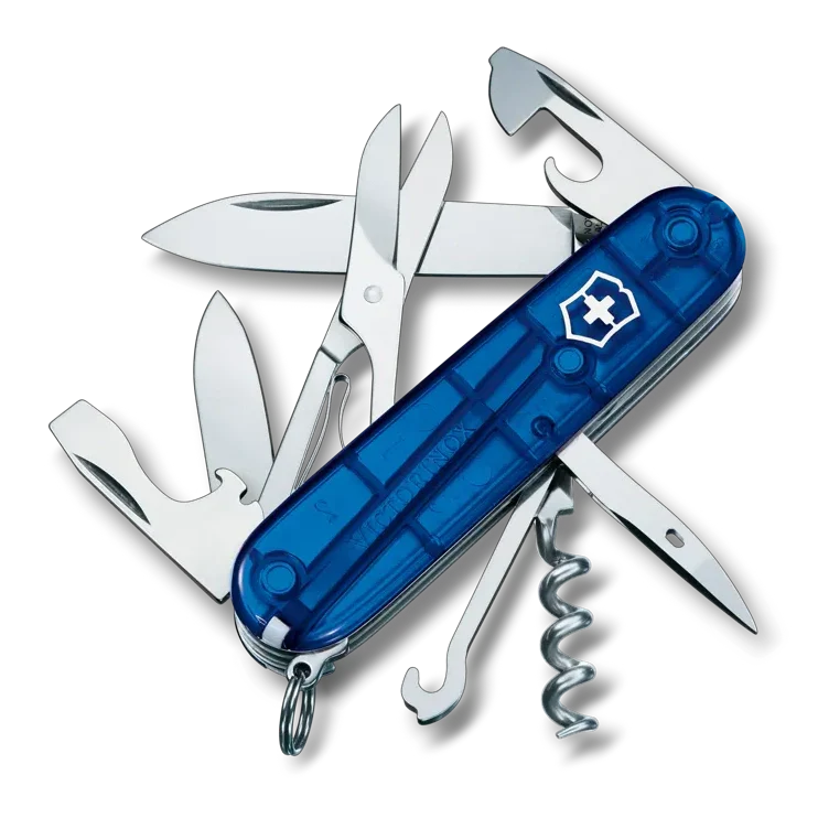 VICTORINOX CLIMBER BLUE TRANS 1.3703.T2B1 boatyardmalaysia