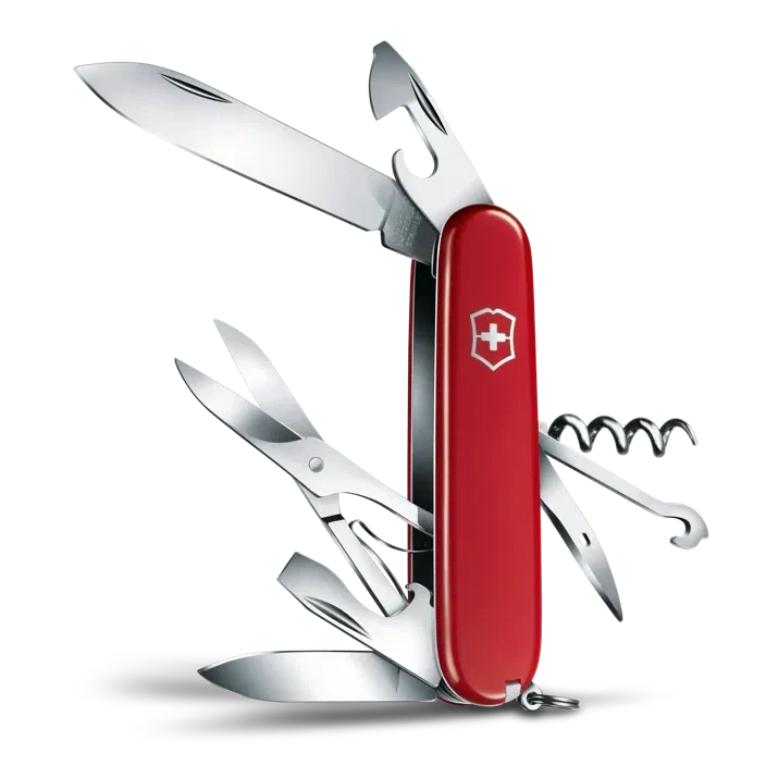 VICTORINOX CLIMBER RED TRANS 1.3703.TB1 boatyardmalaysia