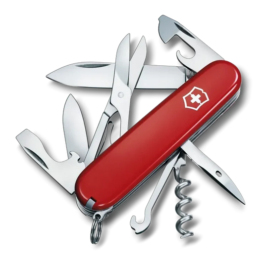 VICTORINOX CLIMBER RED TRANS 1.3703.TB1 boatyardmalaysia