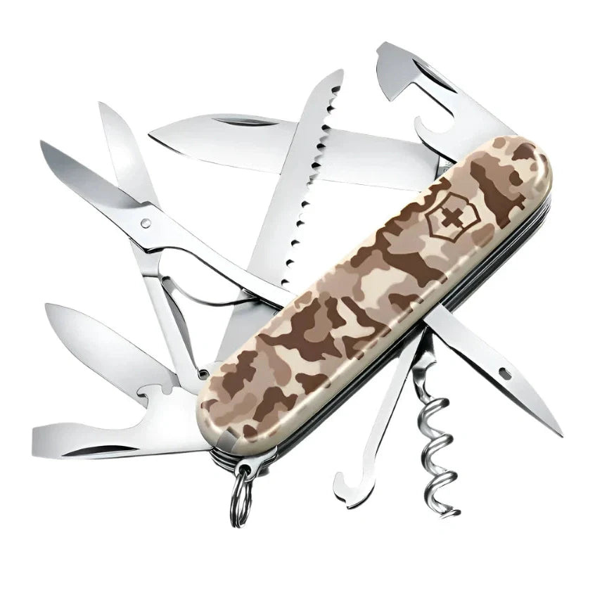 VICTORINOX HUNTSMAN DESERT CAMOUFLAGE 1.3713.941 7611160058089 boatyardmalaysia