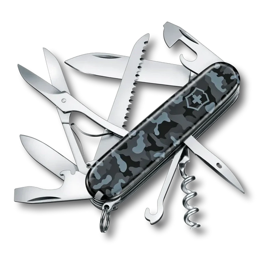 VICTORINOX HUNTSMAN NAVY CAMO MULTITOOL 1.3713.942B1 boatyardmalaysia