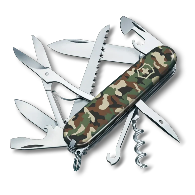 VICTORINOX HUNTSMAN CAMOUFLAGE 1.3713.94B1 boatyardmalaysia