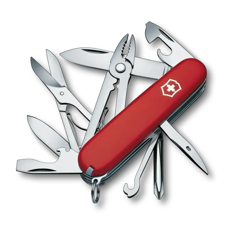 VICTORINOX DELUXE TINKER RED 1.4723 boatyardmalaysia