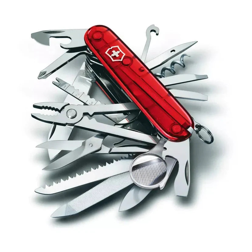 VICTORINOX SWISS CHAMP TRANS RED 1.6795.T boatyardmalaysia