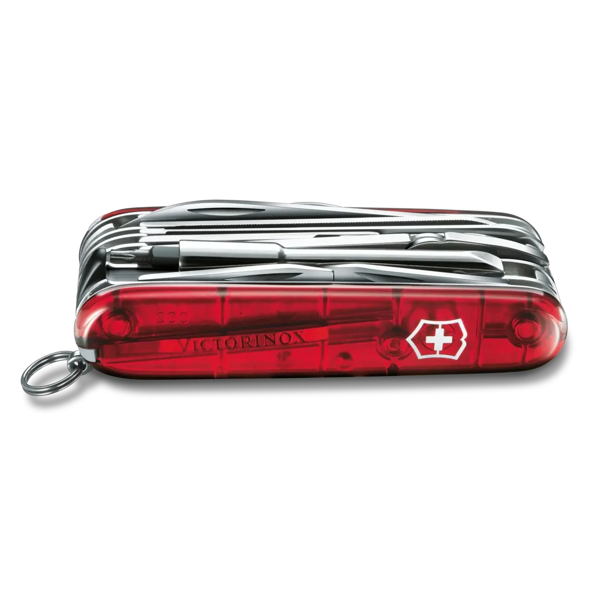 VICTORINOX CYBERTOOL L 41 RED TRANS 1.7775.T boatyardmalaysia