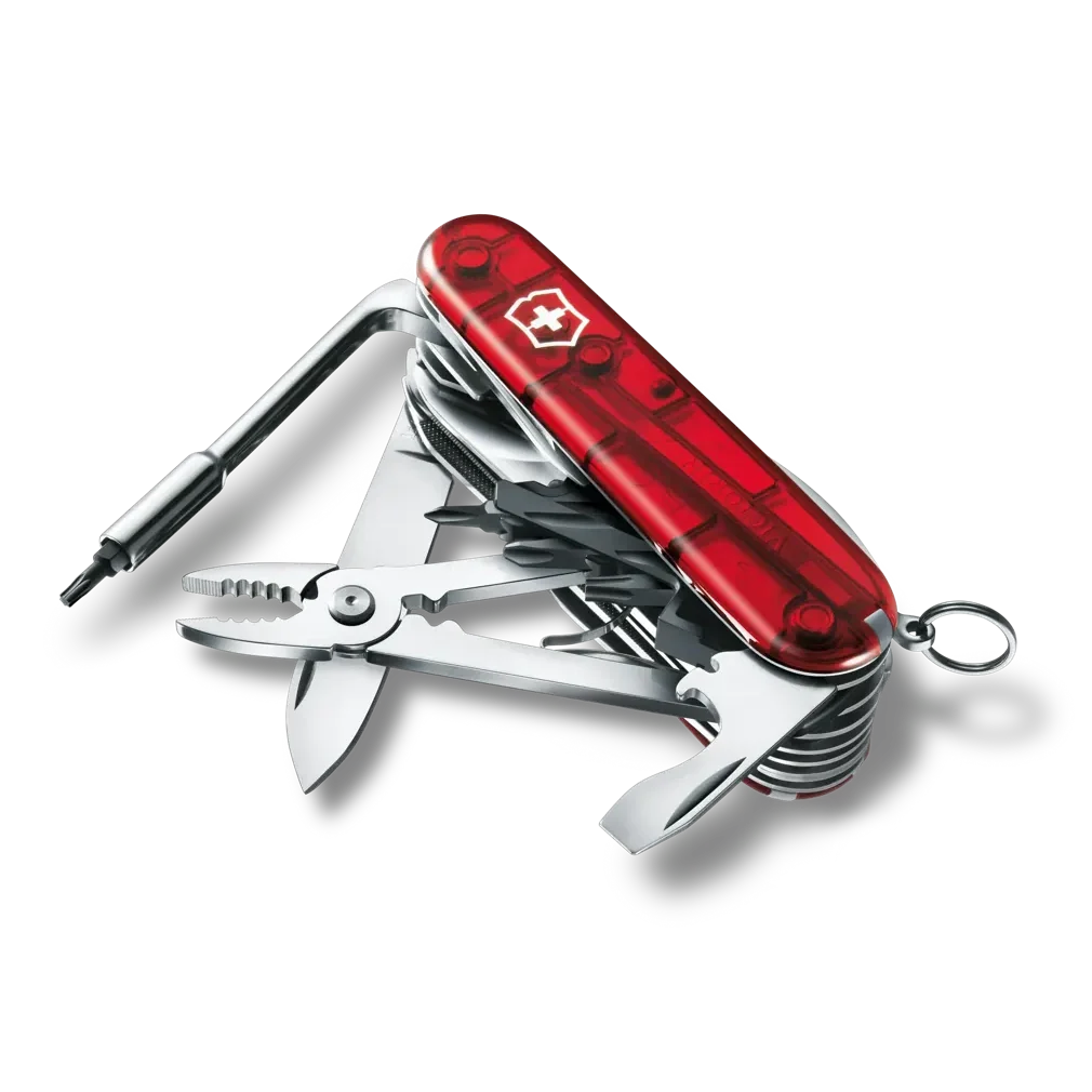 VICTORINOX CYBERTOOL L 41 RED TRANS 1.7775.T boatyardmalaysia