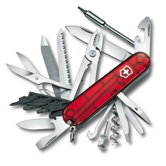 VICTORINOX CYBERTOOL L 41 RED TRANS 1.7775.T boatyardmalaysia