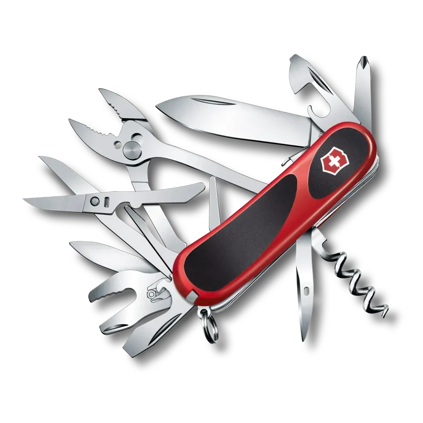 VICTORINOX EVOGRIP S557 RED/BLK 2.5223.SCB1 boatyardmalaysia