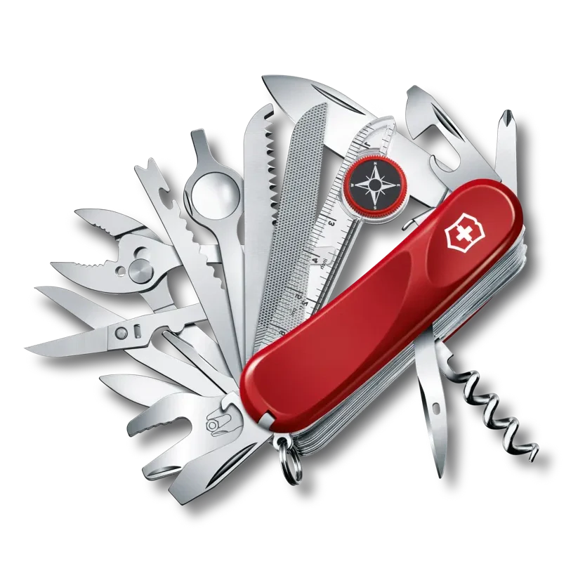 VICTORINOX EVOLUTION S54 RED KNIFE 2.5393.SE boatyardmalaysia